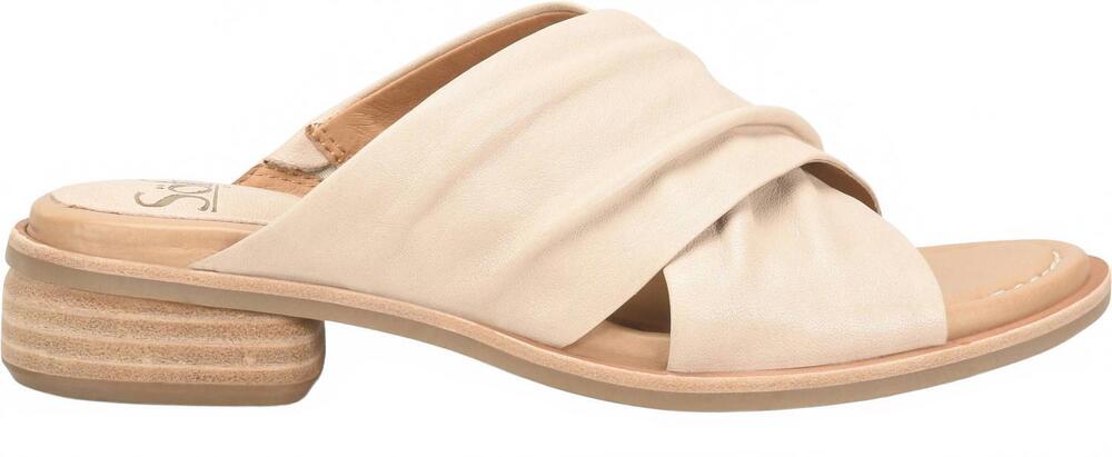 NEW SOFFT women's fallon sandal in tapioca grey